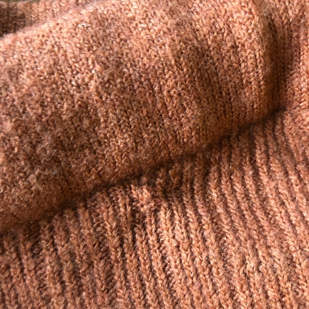 DKNY women’s copper ribbed-knit straight leg cozy cashmere blend jogger - Picture 10 of 12